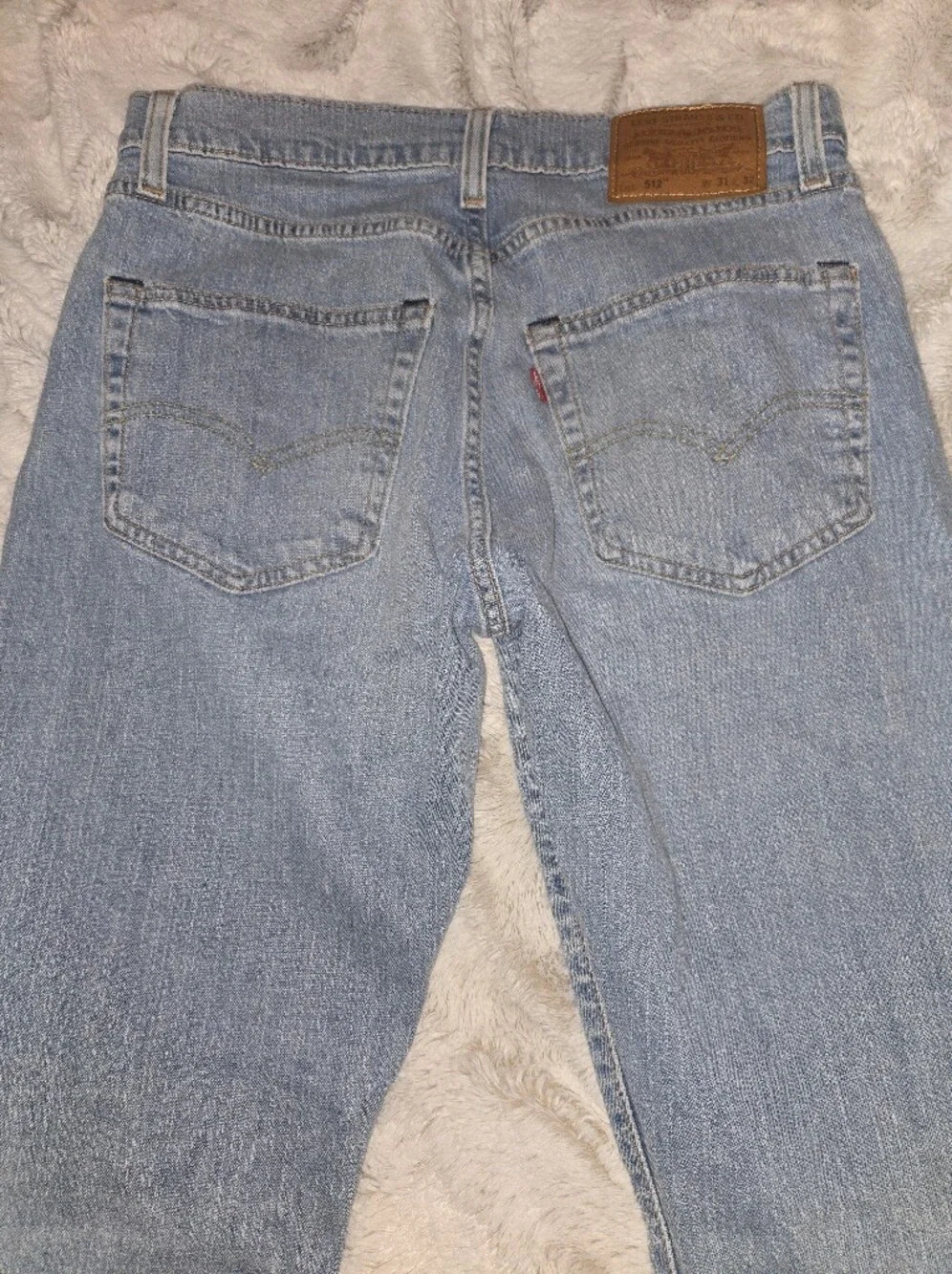 Big E Levi's Premium Denim Jeans (W31 L32) Light Wash Premium Classic